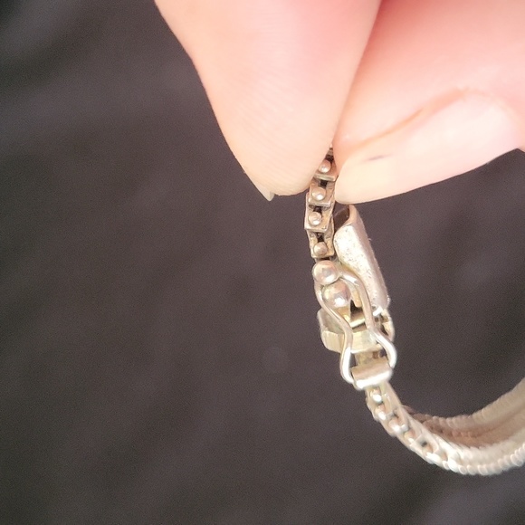 Vintage Sterling Silver Bracelet - Picture 3 of 5